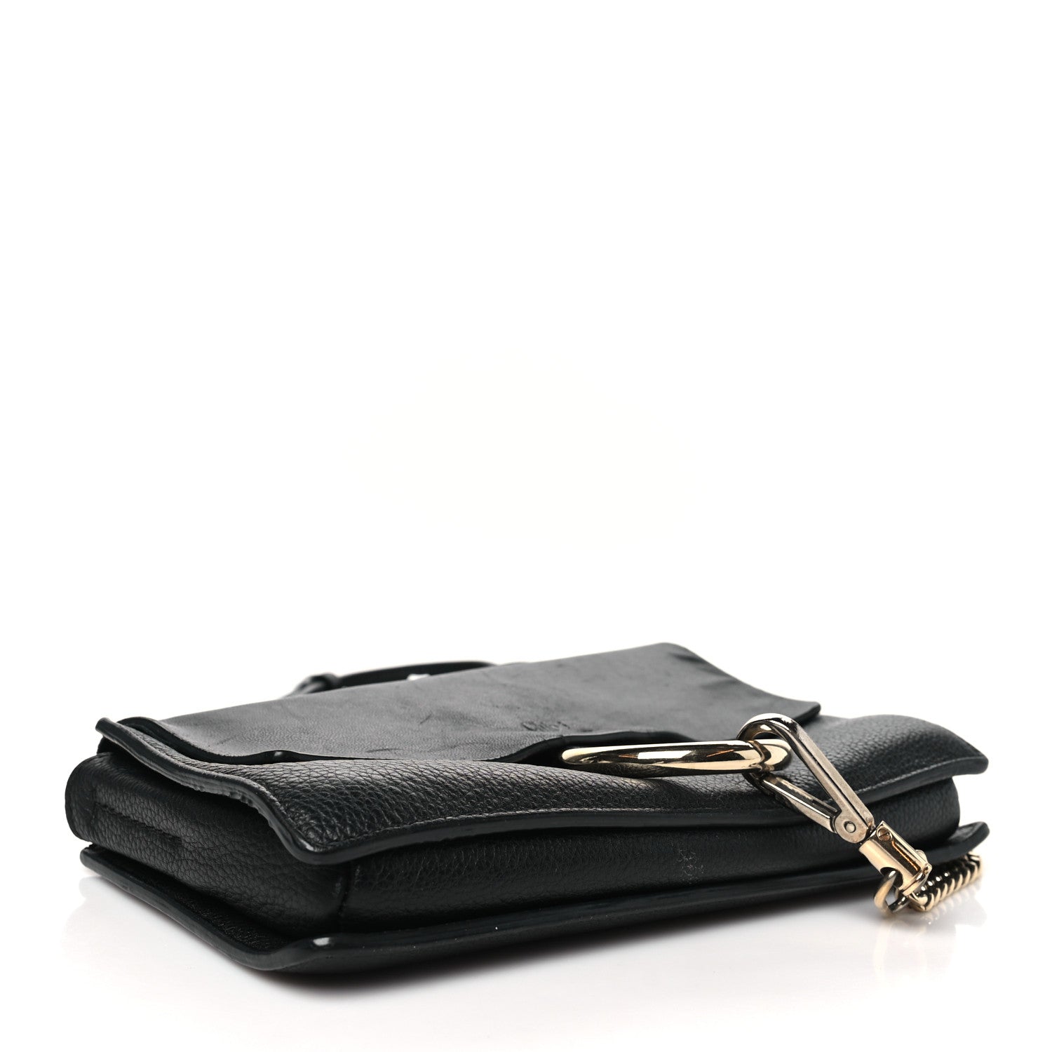 Chloe Goatskin Small Faye Shoulder Bag Black 4 of 14