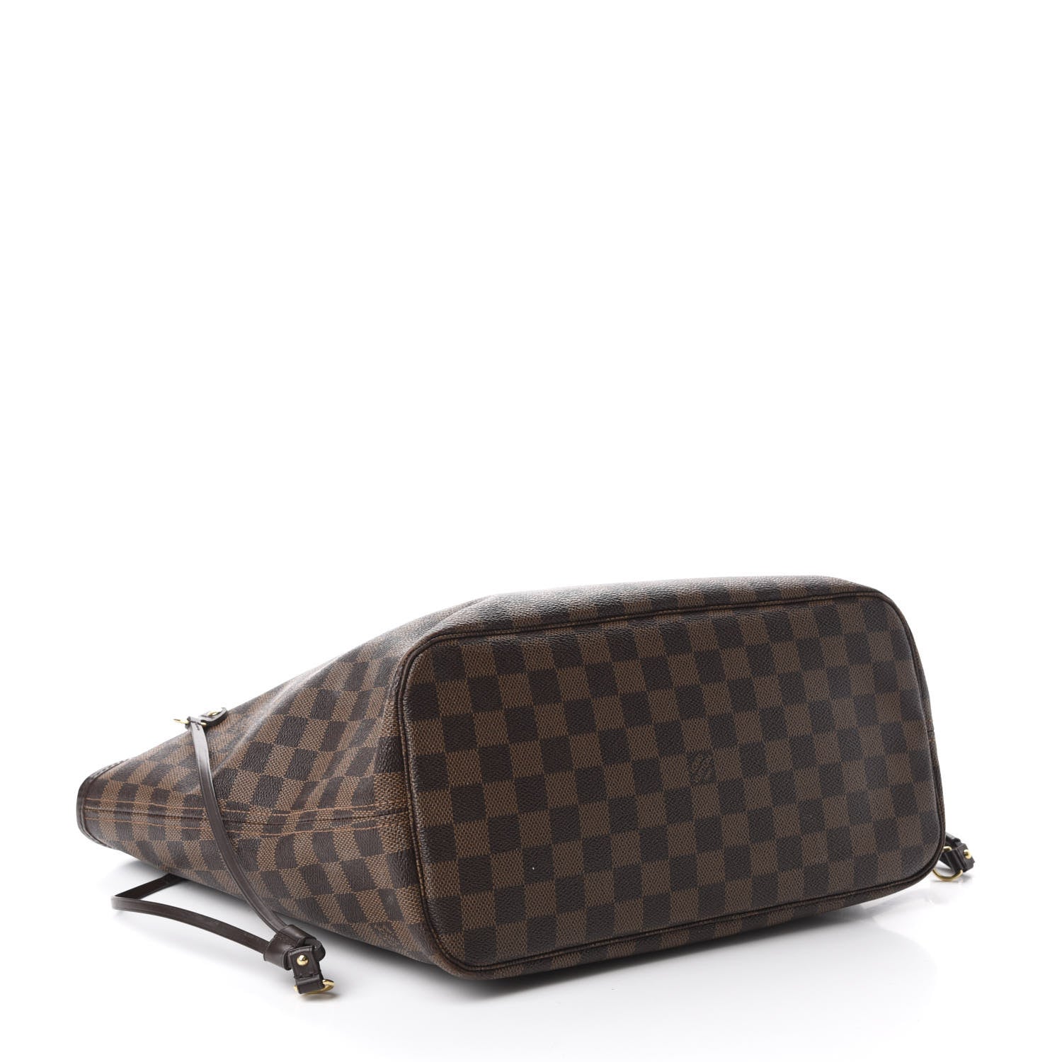 Louis Vuitton Damier Ebene Neo Neverfull MM Rose Ballerine 4 of 12