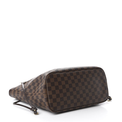 Louis Vuitton Damier Ebene Neo Neverfull MM Rose Ballerine 4 of 12