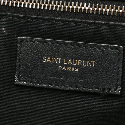 Saint Laurent Lambskin Quilted Maxi Icare Shopping Tote Black 5 of 12