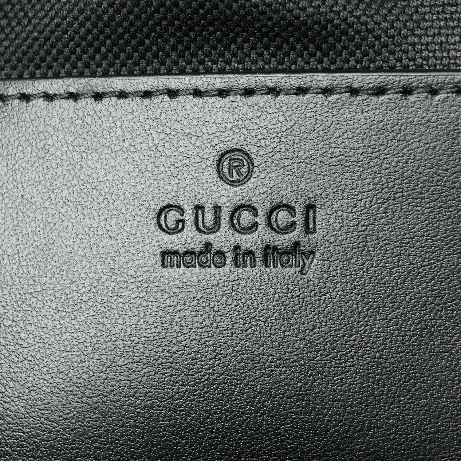 Gucci Calfskin Matelasse Monochrome Small GG Marmont Chain Shoulder Bag Black 6 of 11