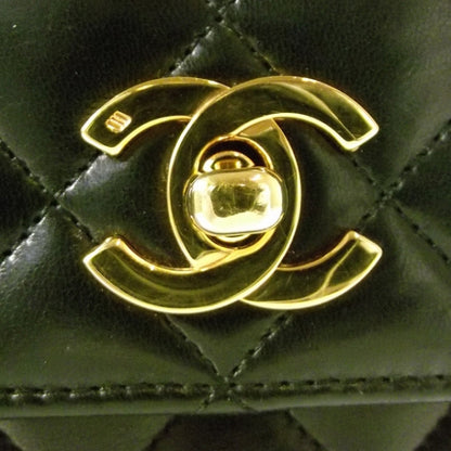 Chanel Lambskin Quilted Runway Flap Bag Black 8 of 13