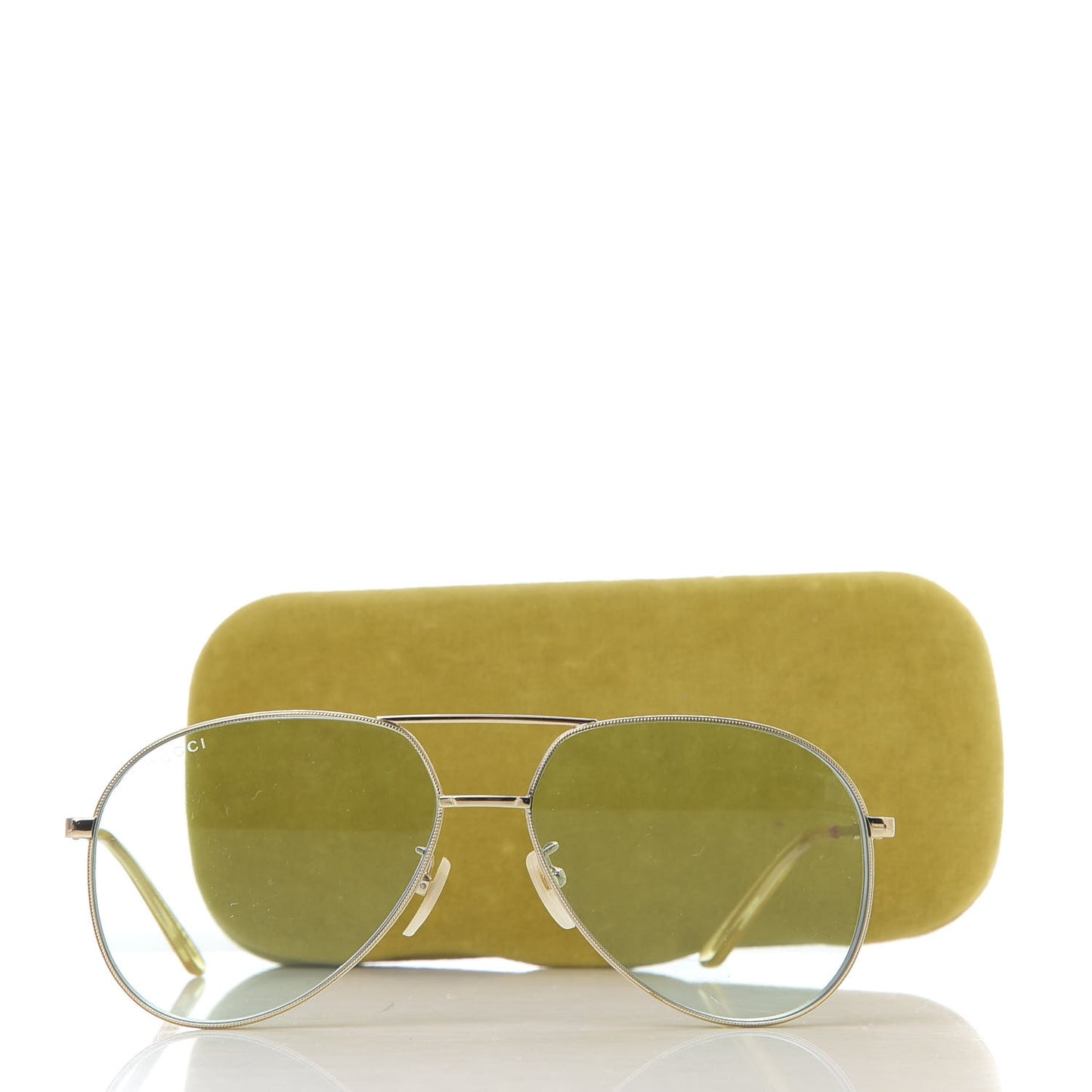 Aviator Sunglasses GG0356S Gold