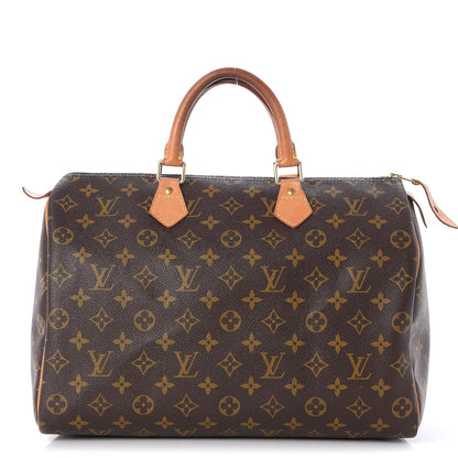 Louis Vuitton Monogram Speedy 35 1 of 12