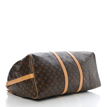 Louis Vuitton Monogram Keepall Bandouliere 55 5 of 8