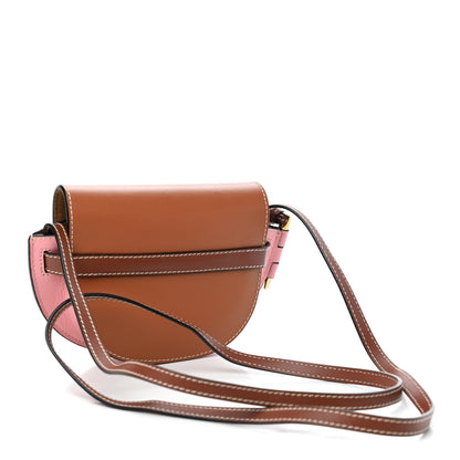 Loewe Calfskin Mini Gate Crossbody Bag Pastel Pink Tan 3 of 9