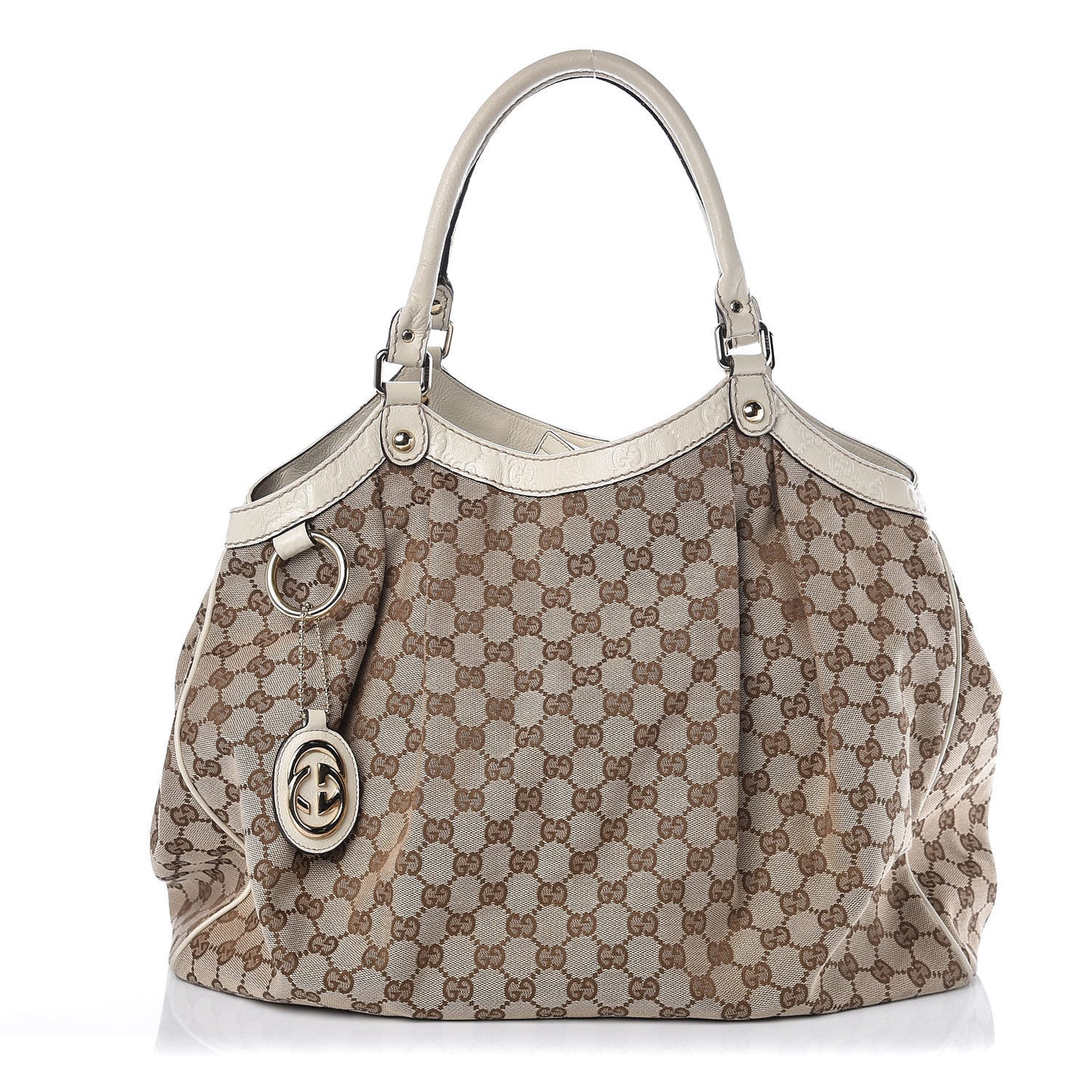 Monogram Large Sukey Tote Off White