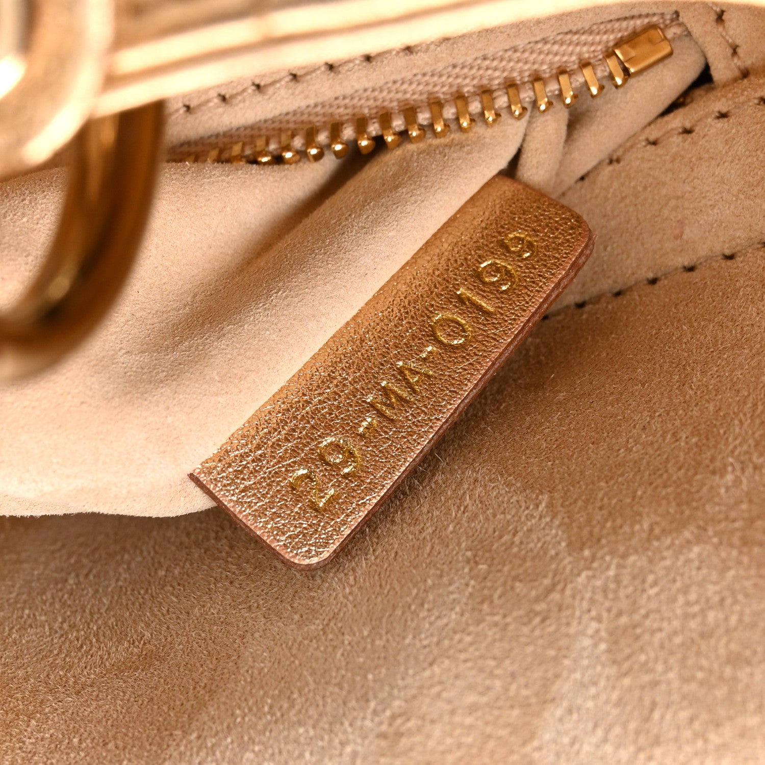 Christian Dior Metallic Lambskin Cannage Small My ABCDior Lady Dior Rose Gold 7 of 12