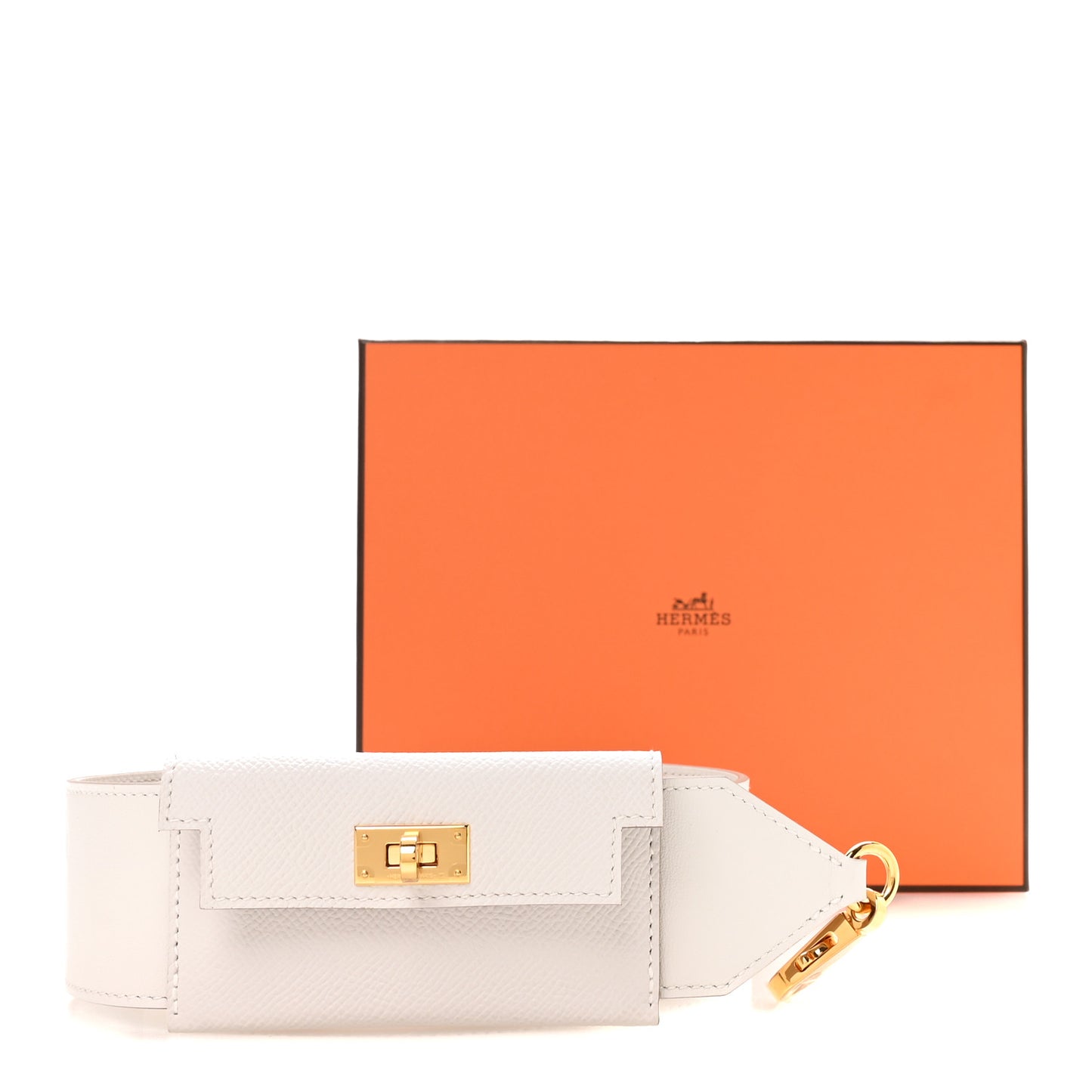 Swift Epsom Pocket Kelly Shoulder Strap Craie Mushroom