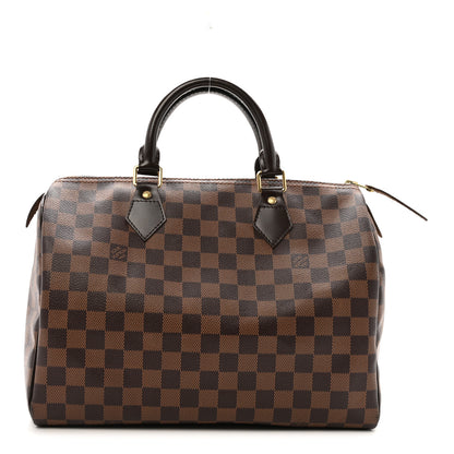 Louis Vuitton Damier Ebene Speedy 30 1 of 13