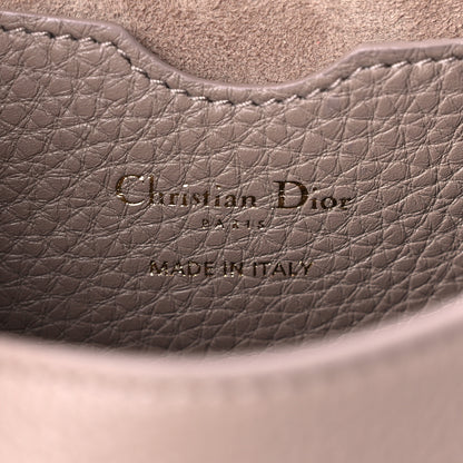 Christian Dior Grained Calfskin Large Bobby Flap Warm Taupe 6 of 9