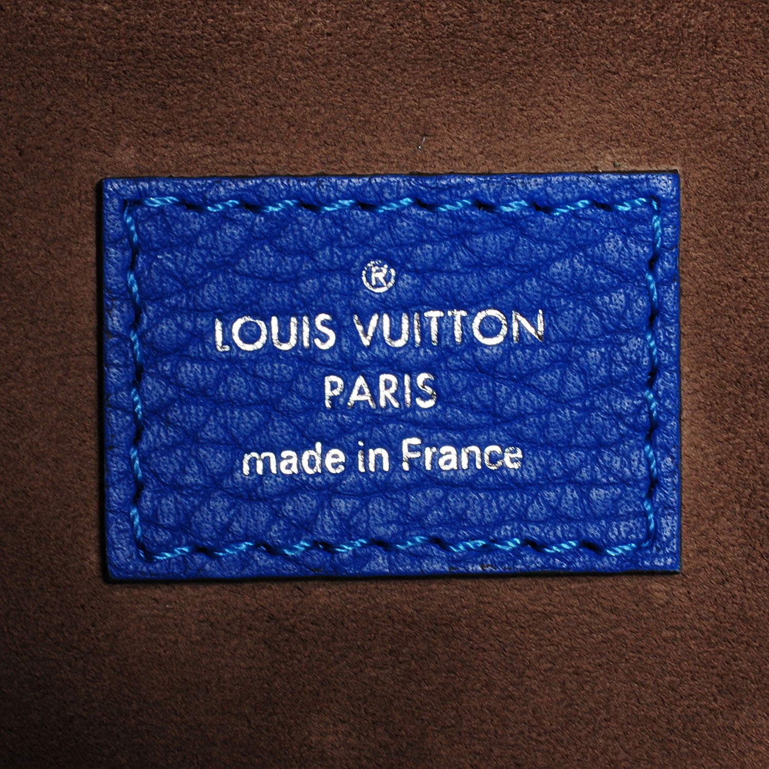 Louis Vuitton Cuir Taurillon Soft Lockit PM Outremer 7 of 7