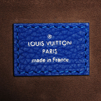Louis Vuitton Cuir Taurillon Soft Lockit PM Outremer 7 of 7