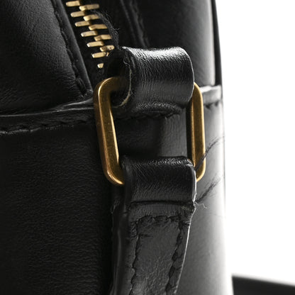 Saint Laurent Calfskin Matelasse Monogram Lou Camera Bag Black 11 of 11