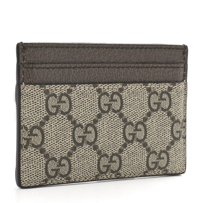 Gucci GG Supreme Monogram Ophidia Card Holder Brown 3 of 8
