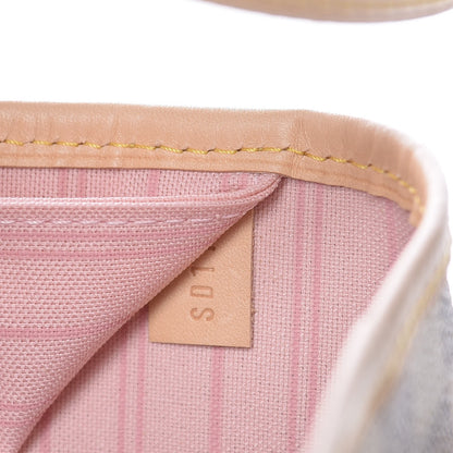 Louis Vuitton Damier Azur Neo Neverfull GM Rose Ballerine 9 of 9