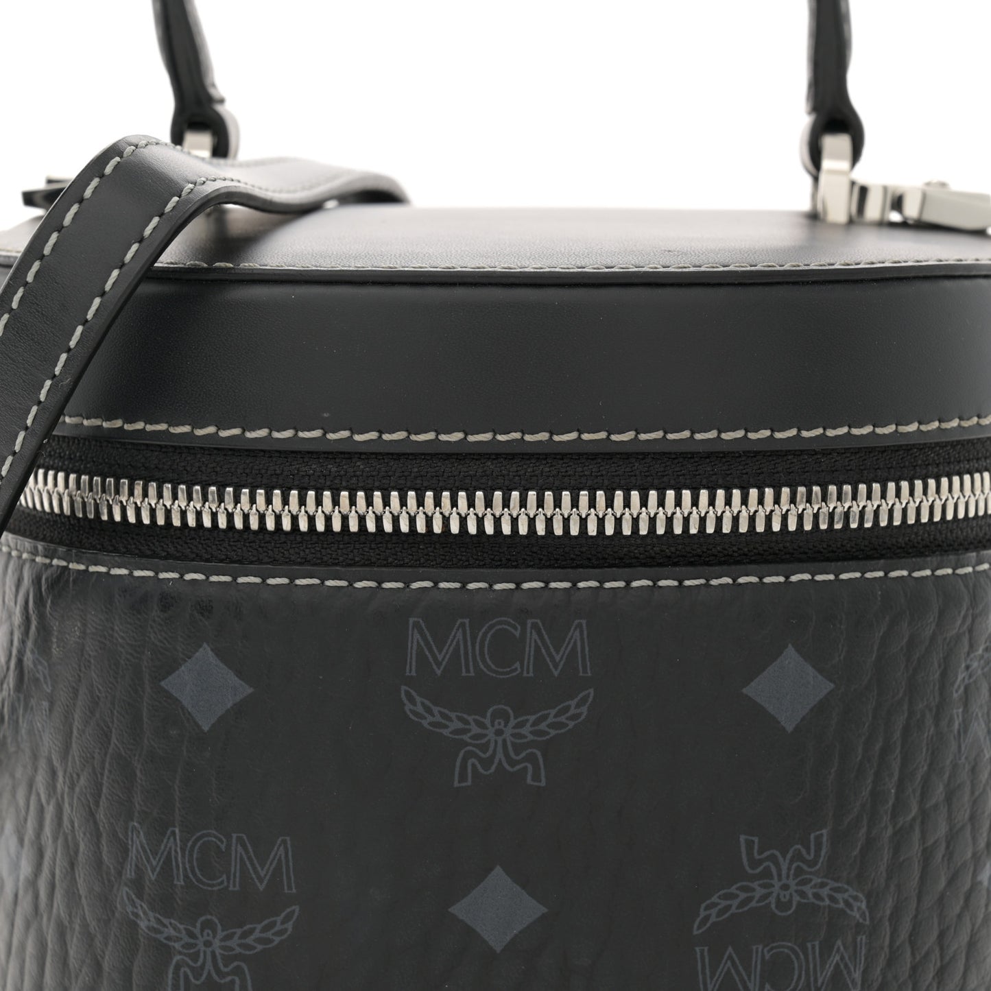Visetos Small Cylinder Bag Black