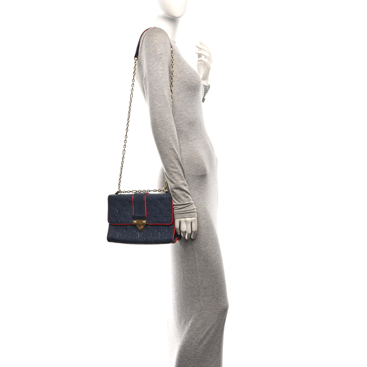 Empreinte Saint Sulpice PM Marine Rouge