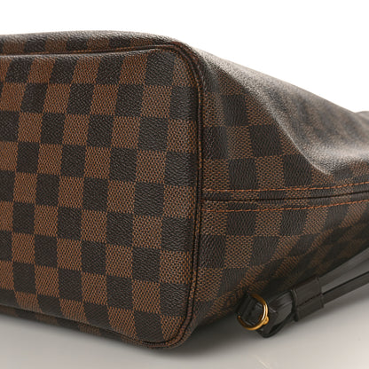 Louis Vuitton Damier Ebene Neo Neverfull MM Rose Ballerine 8 of 10