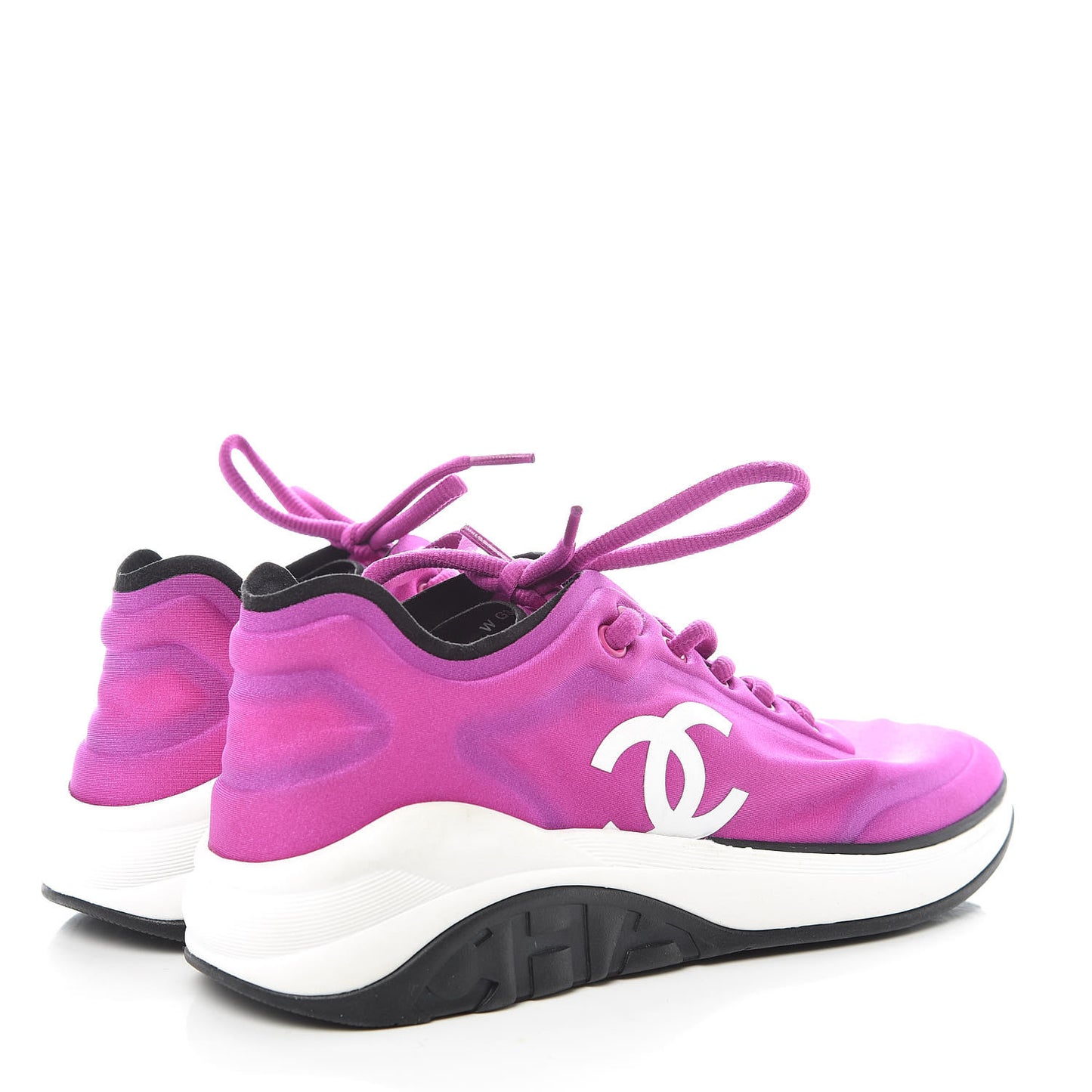 Lycra Womens CC Sneakers 7.5 Dark Pink