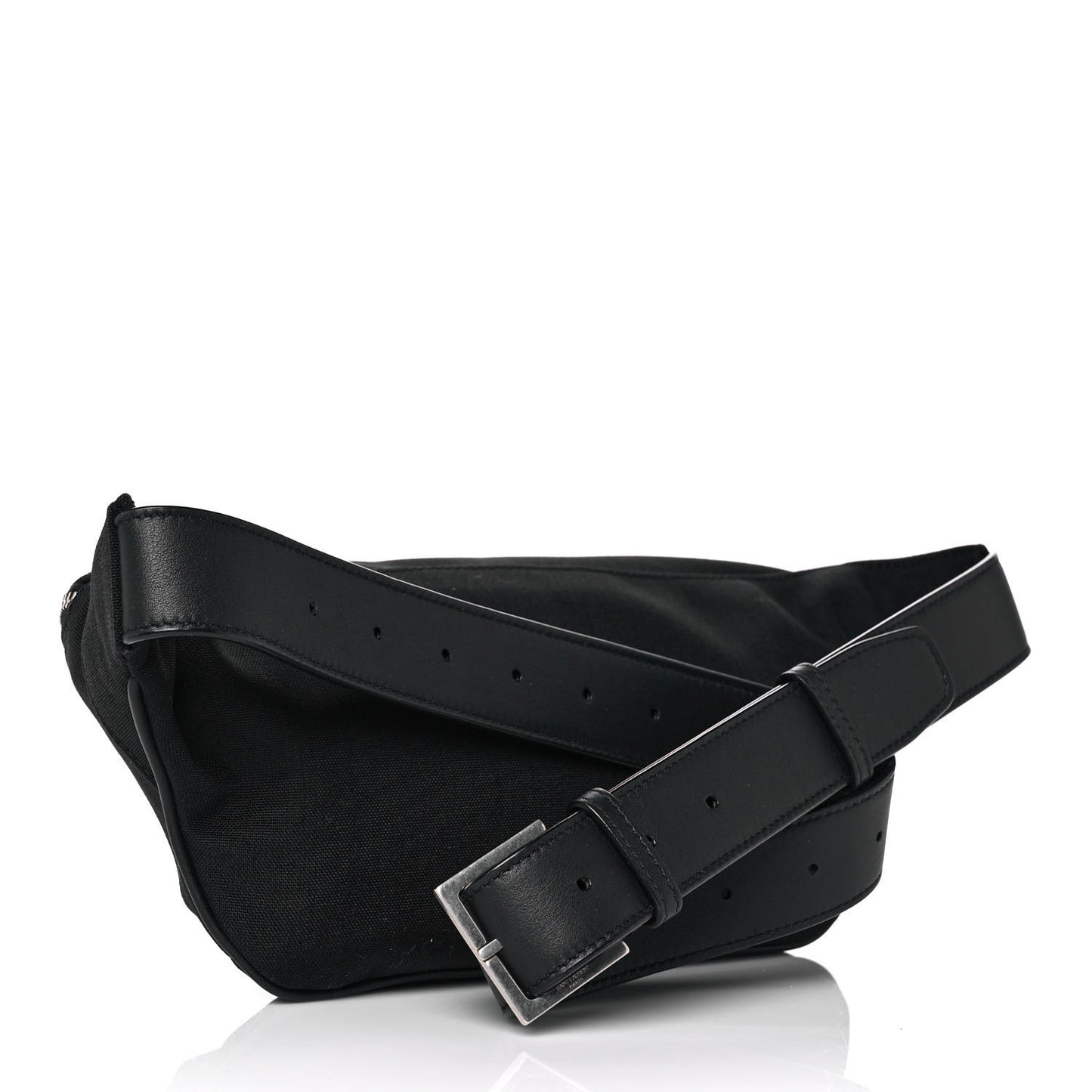 Canvas Monogram Belt Bag Black