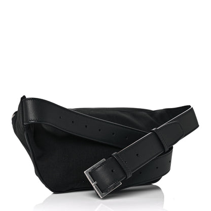 Saint Laurent Canvas Monogram Belt Bag Black 3 of 9