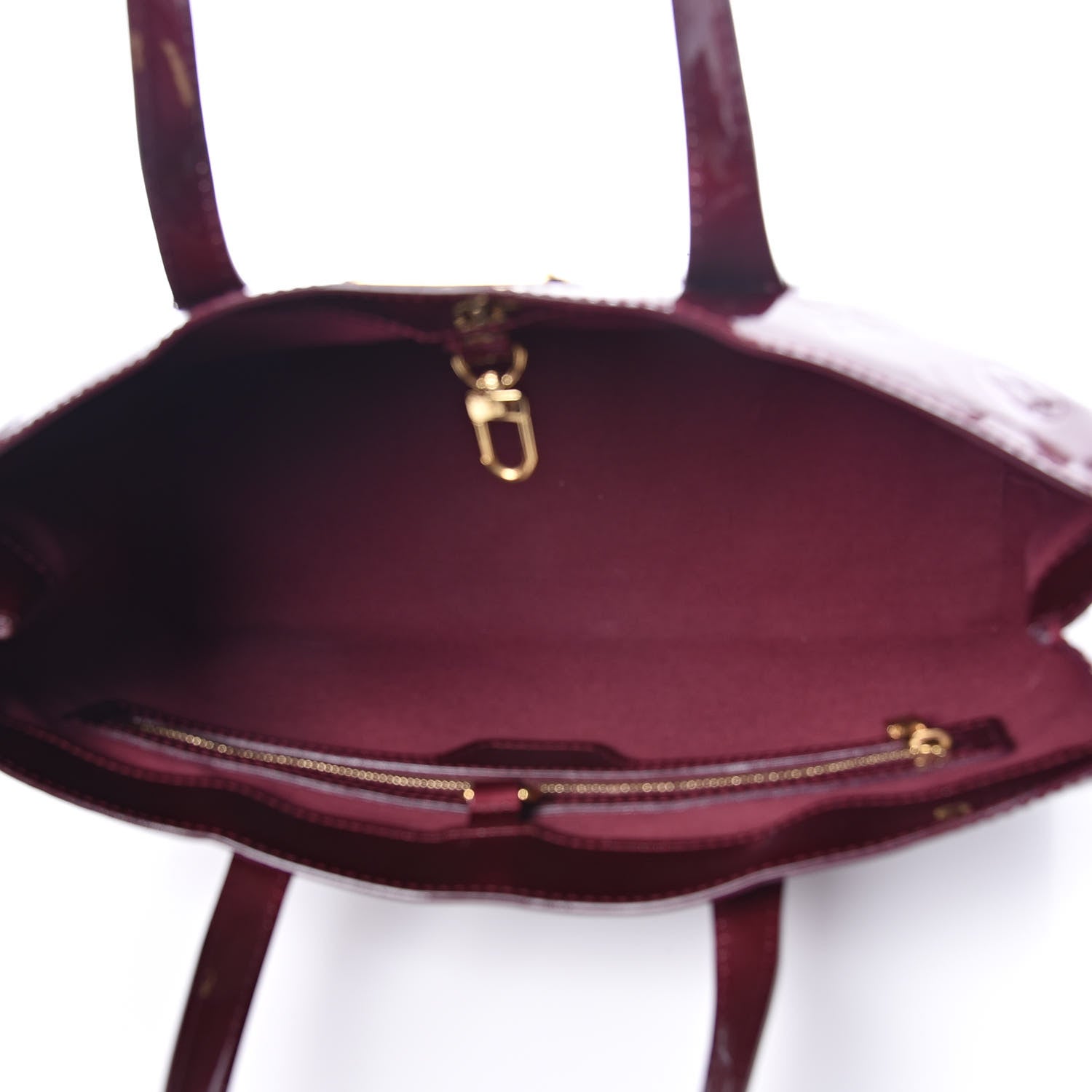 Louis Vuitton Vernis Wilshire PM Rouge Fauviste 5 of 11