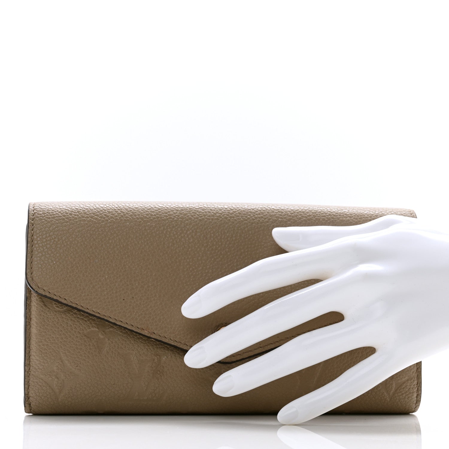 Louis Vuitton Empreinte Sarah Wallet NM Tourterelle 2 of 11