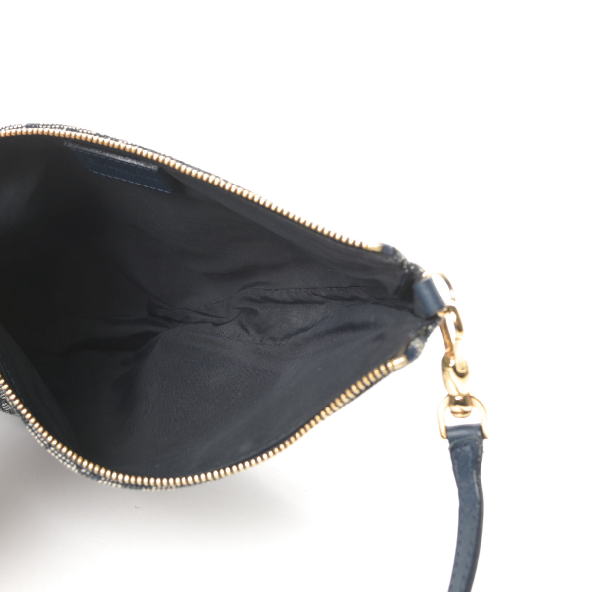 Monogram Mini Saddle Pochette Navy