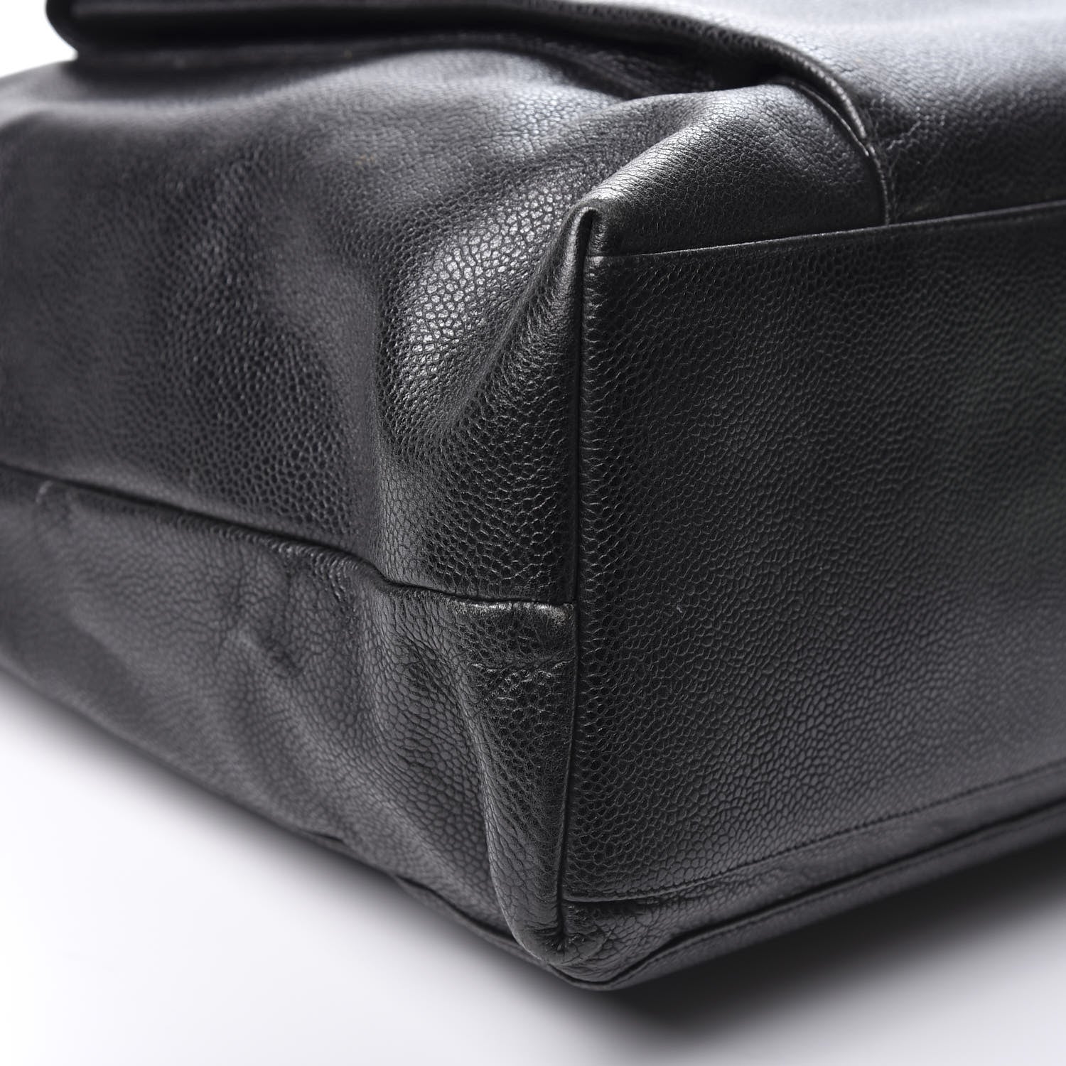 Chanel Caviar Flap Shoulder Bag Black 5 of 9