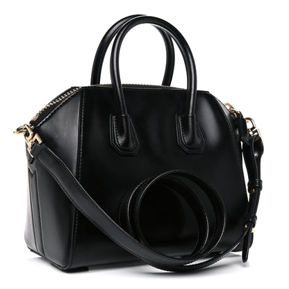 Givenchy Shiny Lord Calfskin Mini Antigona Black 3 of 10