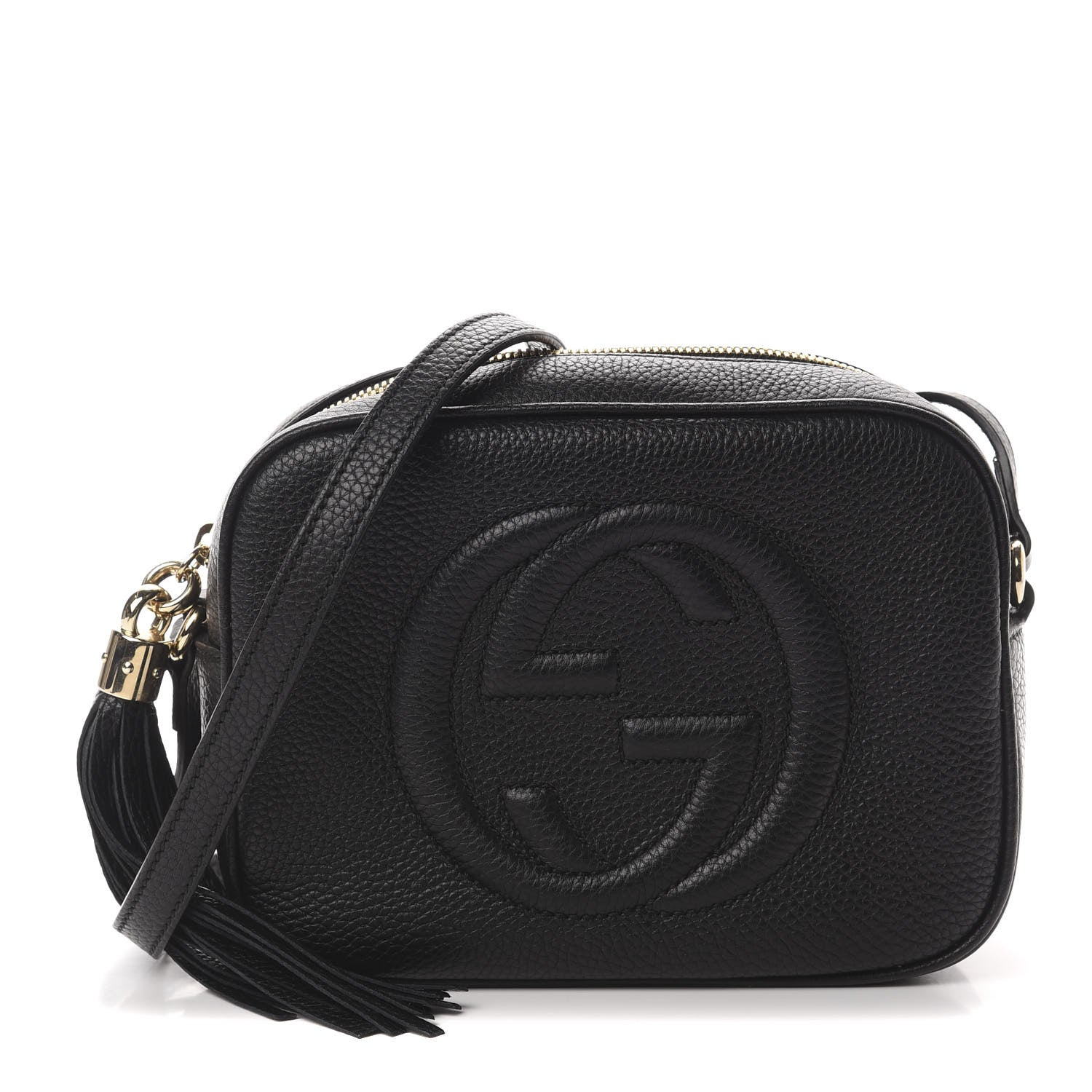 Gucci Pebbled Calfskin Small Soho Disco Bag Black 1 of 10