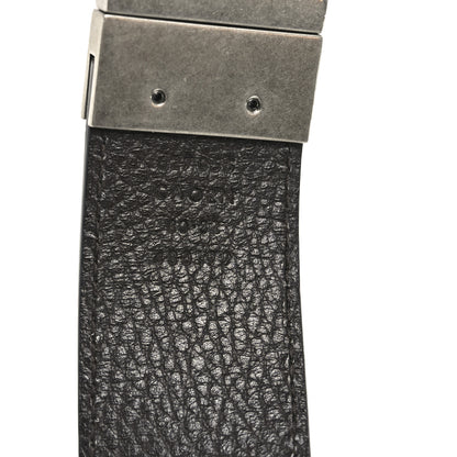 Gucci Calfskin Double G Reversible 80 32 Belt Black 5 of 5