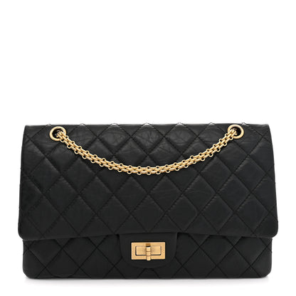 Chanel Aged Calfskin Quilted 2.55 Reissue 227 Flap Black 1 of 10