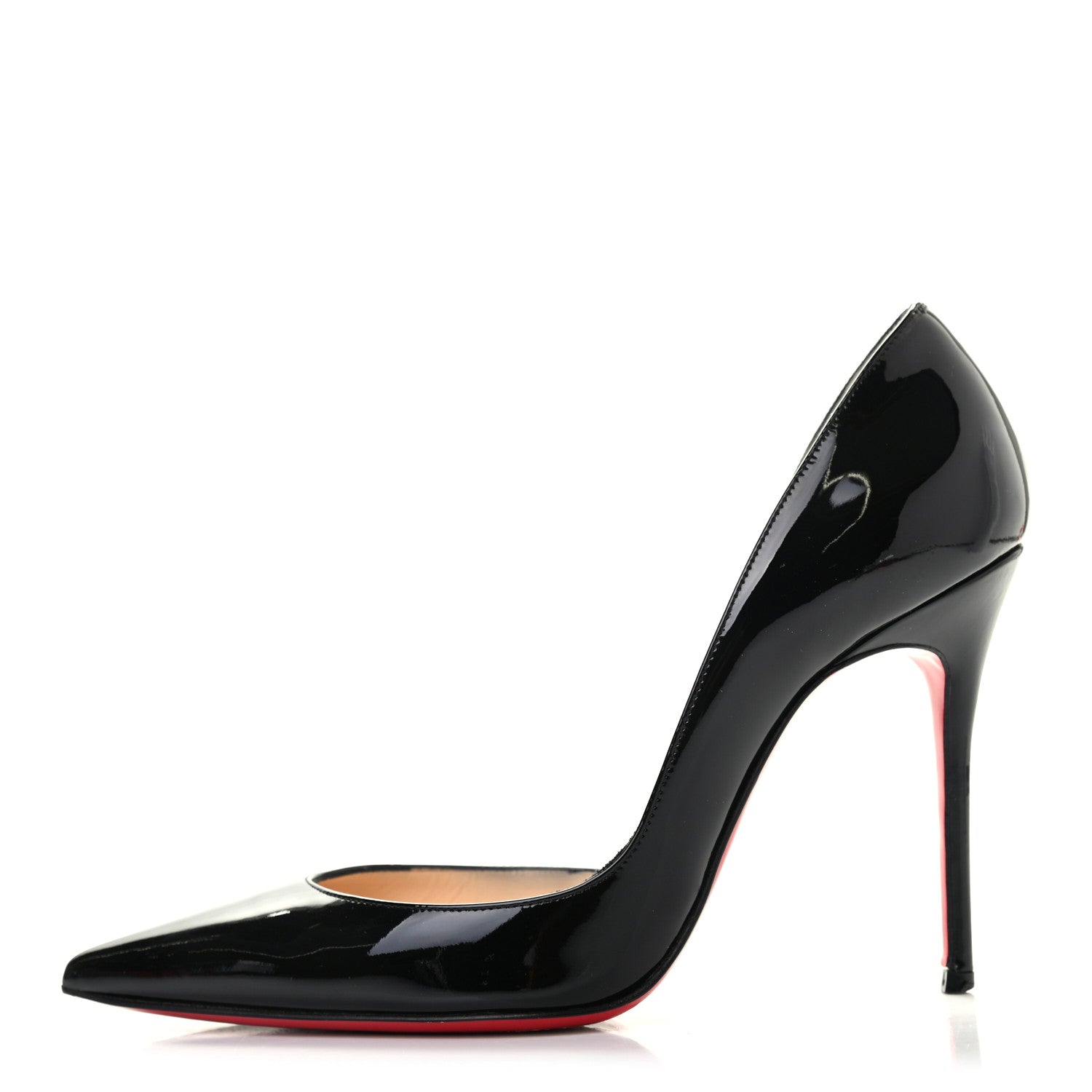 Christian Louboutin Patent Iriza 100 Pumps 36 Black 1 of 7