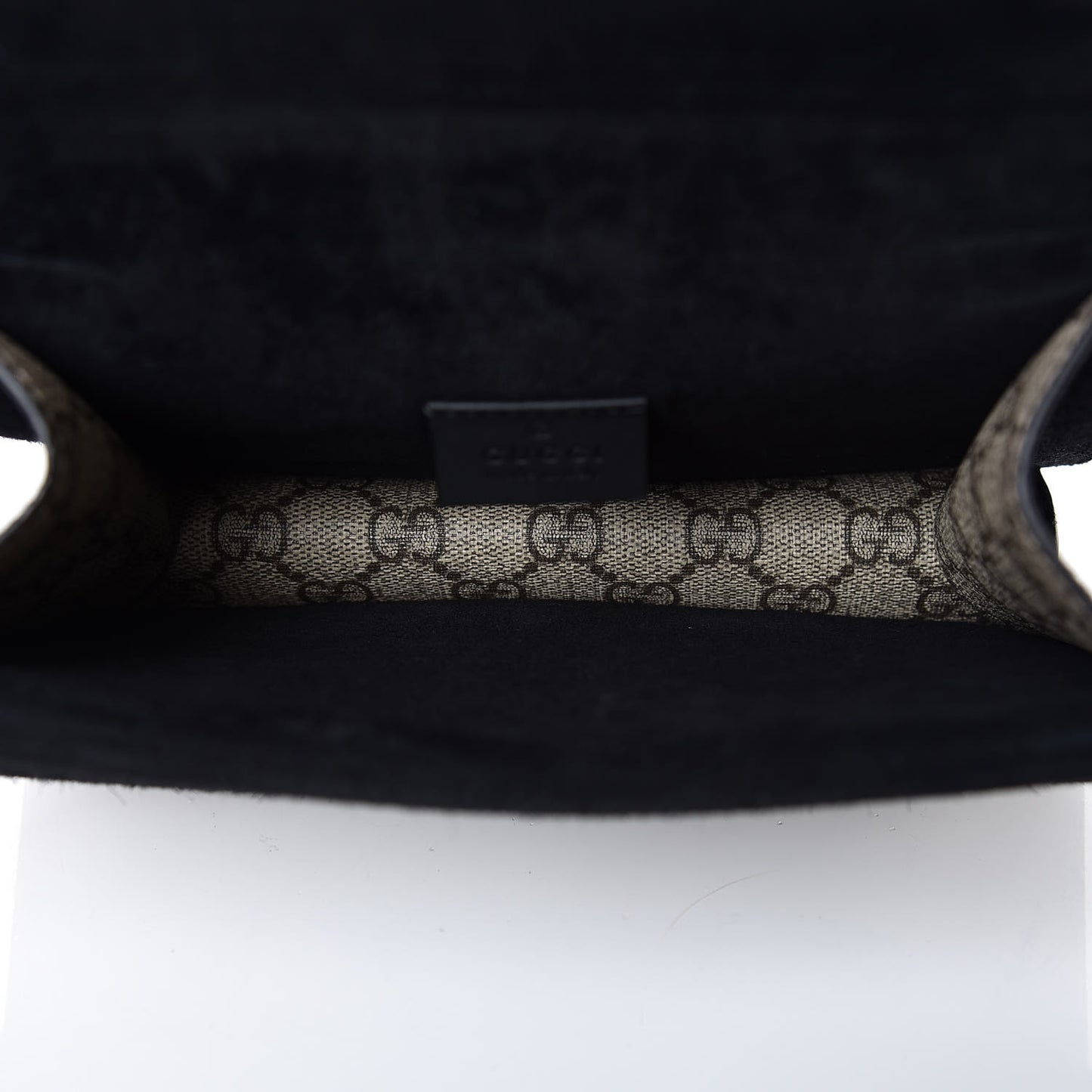 GG Supreme Monogram Mini Dionysus Shoulder Bag Black