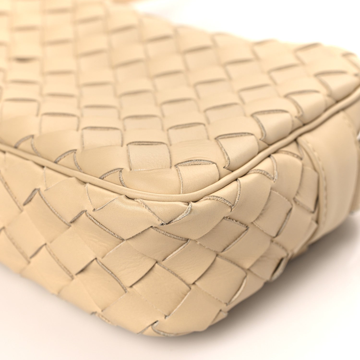 Bottega Veneta Calfskin Intrecciato Mini Camera Bag Porridge 8 of 8