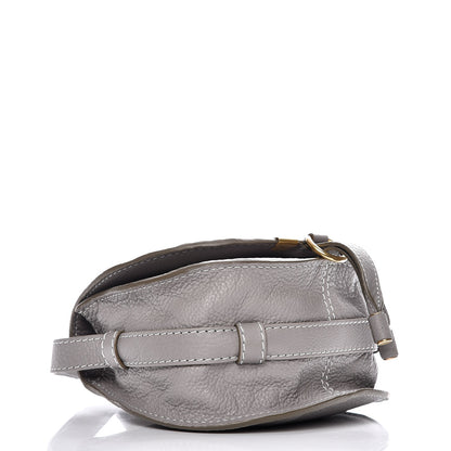 Chloe Calfskin Mini Marcie Round Crossbody Bag Cashmere Grey 4 of 7