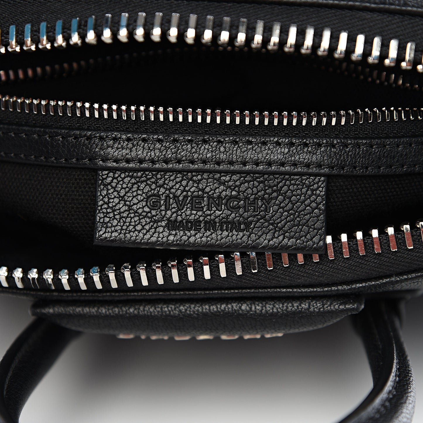 Sugar Goatskin Mini Antigona Black