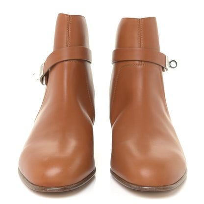 Hermes Calfskin Neo Low Boots 37 Natural 2 of 12