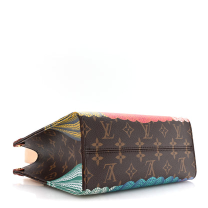 Louis Vuitton LV X YK Monogram Pumpkin Onthego PM Multicolor 4 of 9