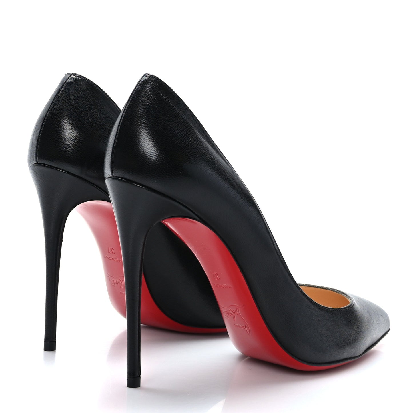 Shiny Nappa Pigalle Follies 100 Pumps 37 Black