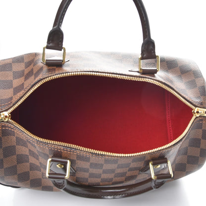 Louis Vuitton Damier Ebene Speedy Bandouliere 30 6 of 9