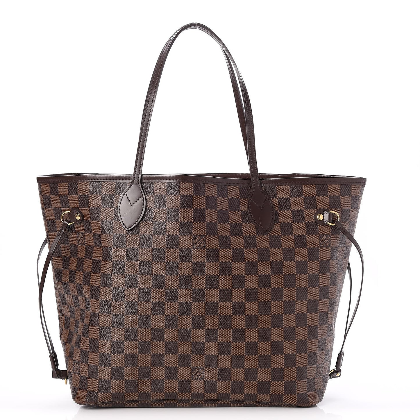 Damier Ebene Neo Neverfull MM Rose Ballerine