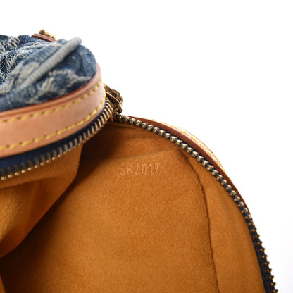 Louis Vuitton Denim Camera Bag Blue 7 of 7