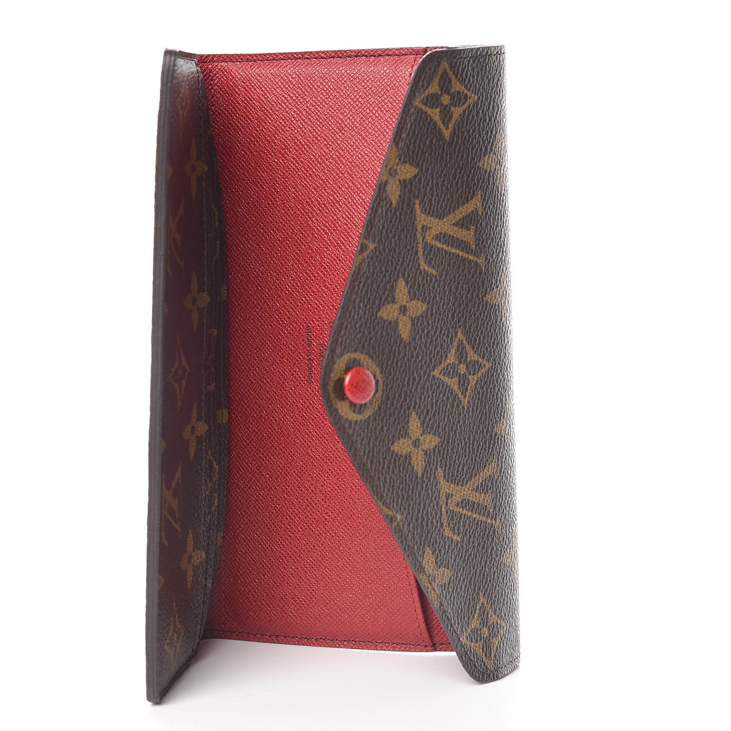 Monogram Josephine Wallet Red
