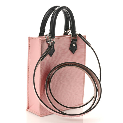 Louis Vuitton Epi Petit Sac Plat Rose Ballerine 3 of 9