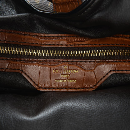 Louis Vuitton Monogram Alligator Trim Mahina XL 6 of 8