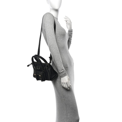 Chloe Buffalo Mini Edith Sepia Black 2 of 11