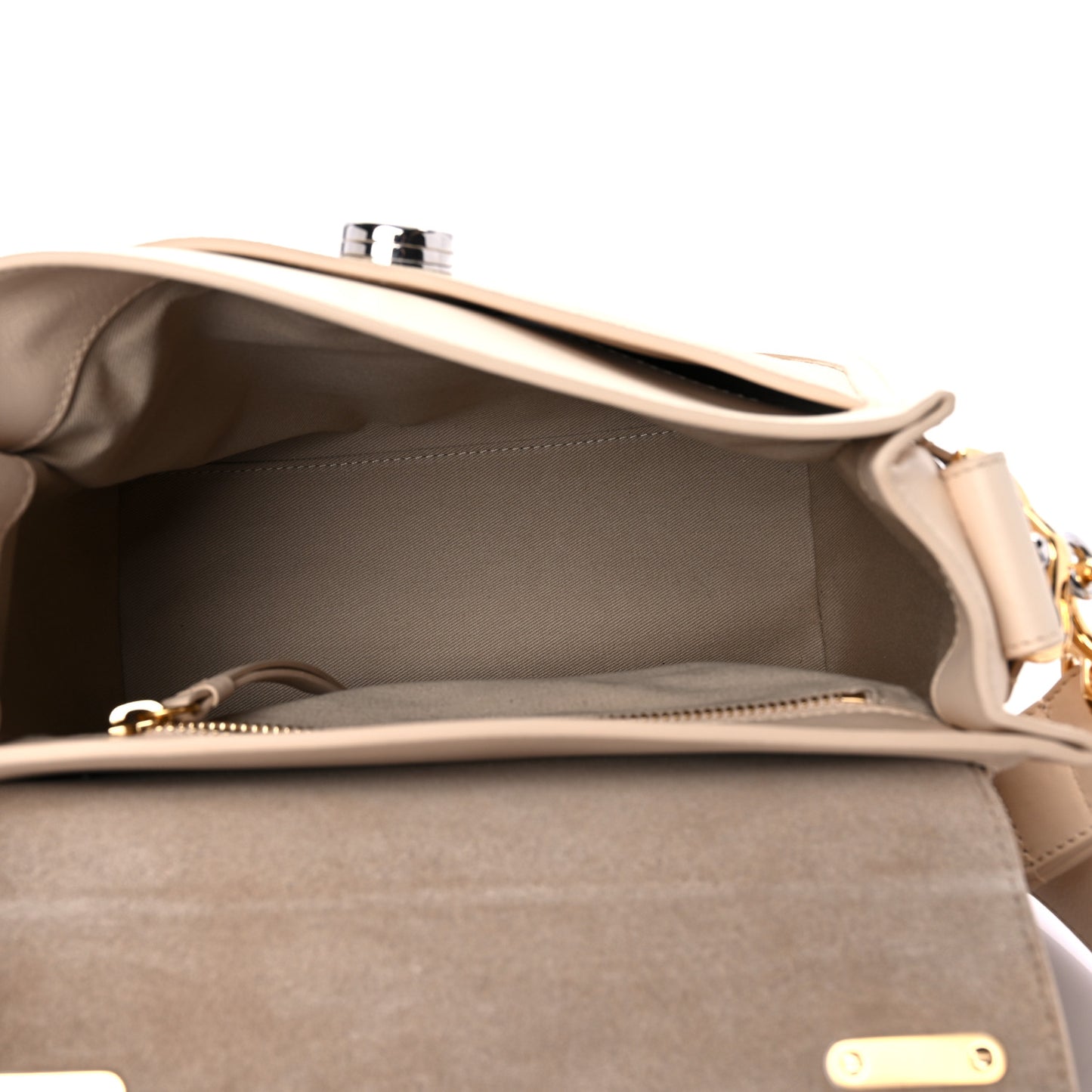 Calfskin Small Tess Day Bag Sweet Beige